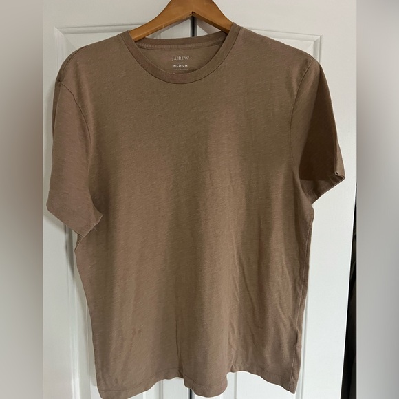 J Crew baige T-shirt - Picture 2 of 2